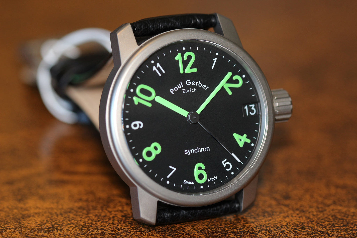 Paul Gerber Model 42 Synchron Watch