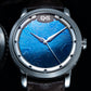 GoS 43mm "Sarek" w/ Ice Blue Damascus dial