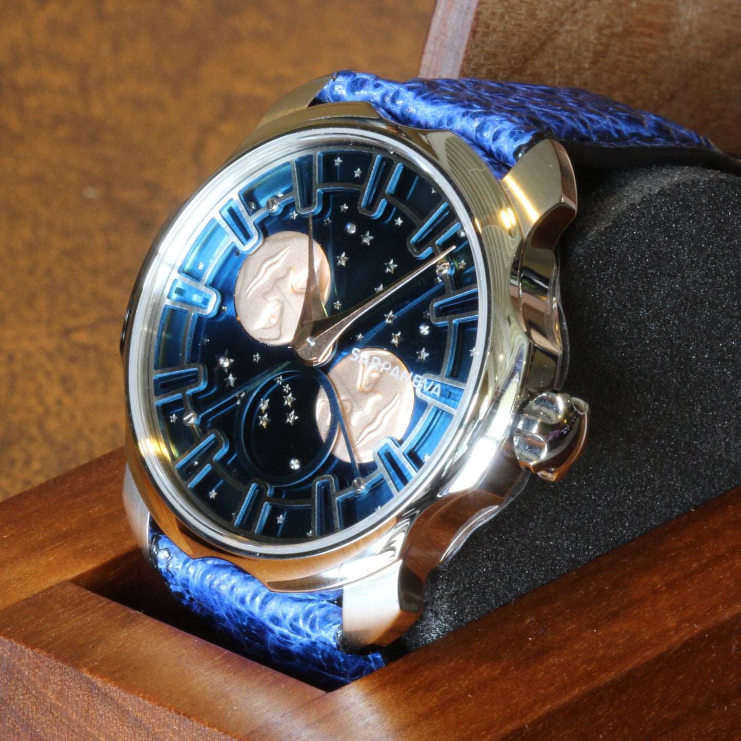 Estate one of only ten pieces, the Sarpaneva Northern Lights watch