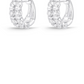 Double Row Diamond Huggies 1.15 ctw.
