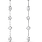 Cascade Mixed Fancy Shape Drop Earring .92-1.03 ctw.