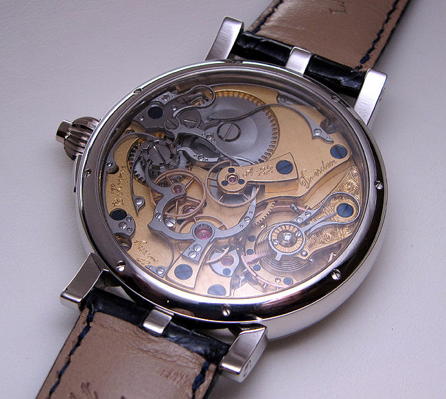 Lang & Heyne Platinum Albert Chronograph Watch