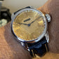 RPaige Wrocket Waltham Royal C.1923 guilloche 18K gold dial watch