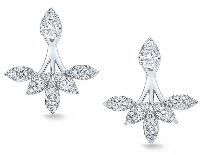 Passion Collection Diamond Jacket Earrings