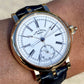 Lang & Heyne "Albert" 18k Rose Monopusher Co-Axial Chronograph