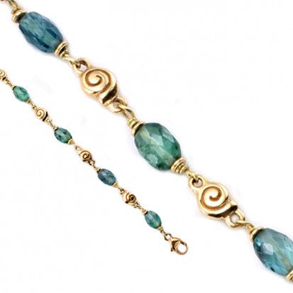 Steven Battelle Faceted Bead Bracelet