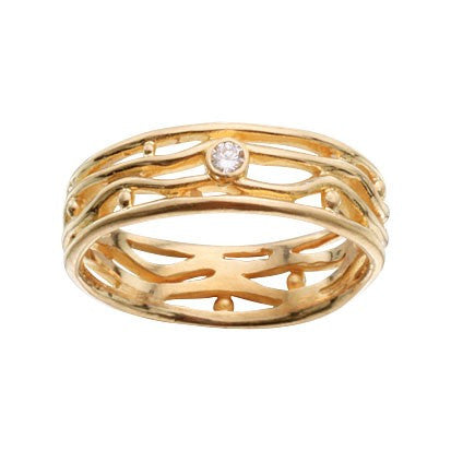 Steven Battelle Diamond Set Band Ring