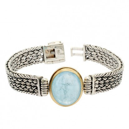 Steven Battelle Woven Chain Bracelet