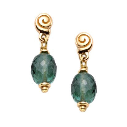 Steven Battelle Spiral Earrings