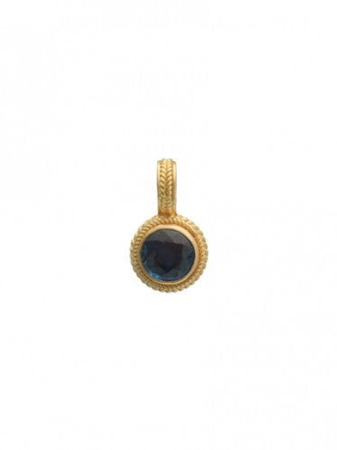 Steven Battelle Small Braid Pendant Necklace