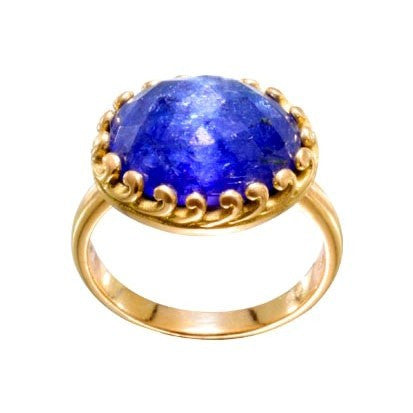 Steven Battelle Cabochon Tanzanite Ring