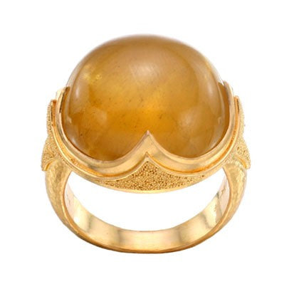 Steven Battelle Four Point Ornate Ring