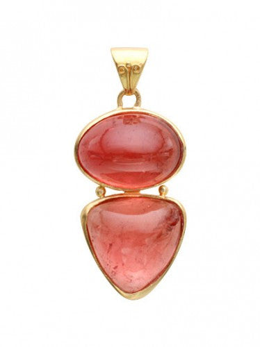 Steven Battelle Simple Two Pendant Necklace